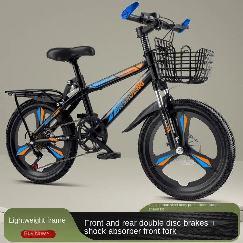 New kids bikes 6-8-10-12 years old boys and girls Elementary school kids 18 20 22 inch variable speed mountain bikes  어린이자전거