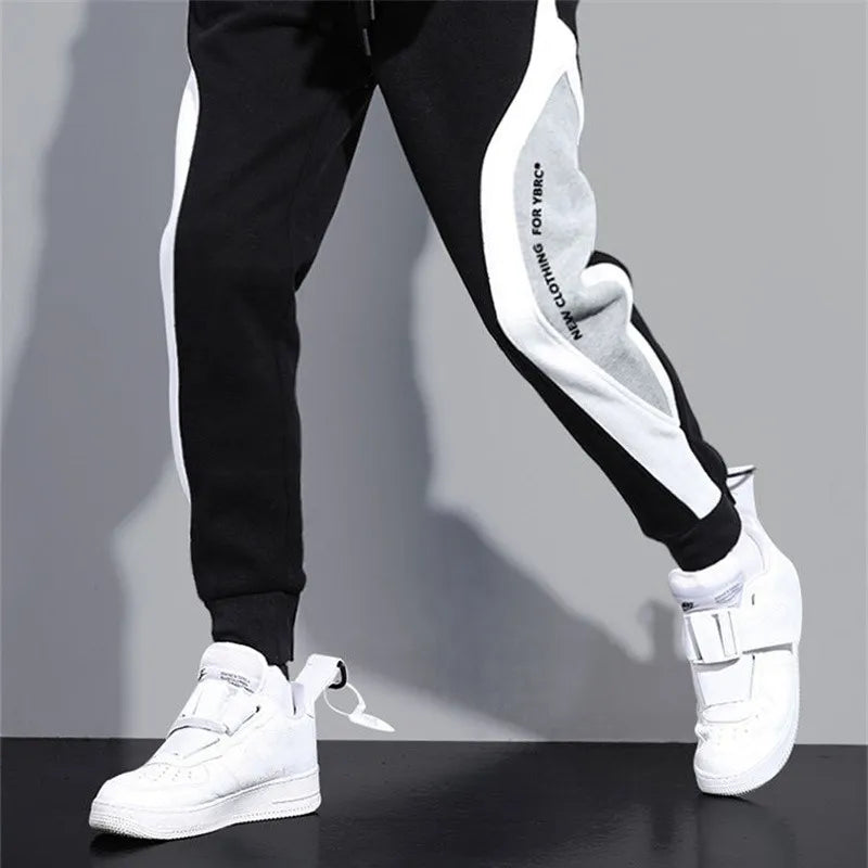 Autumn Winter Men's Thicken Fleece Pants Loose Pants Jogger Pocket Casual Sports Pants Fashion Male Trousers Streetwear Clothes